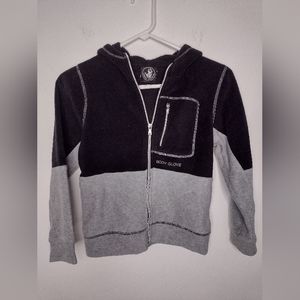 Body Glove Black/Gray Boy's Hoodie Size 7